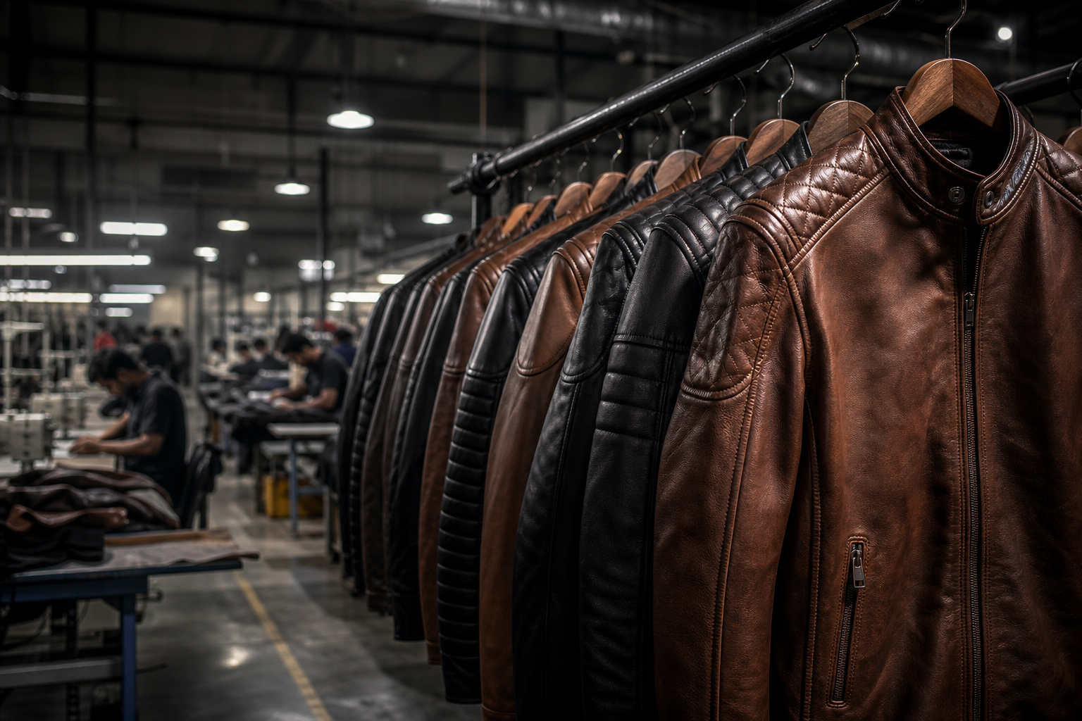 Naseeb Leather Industries factory apparel production