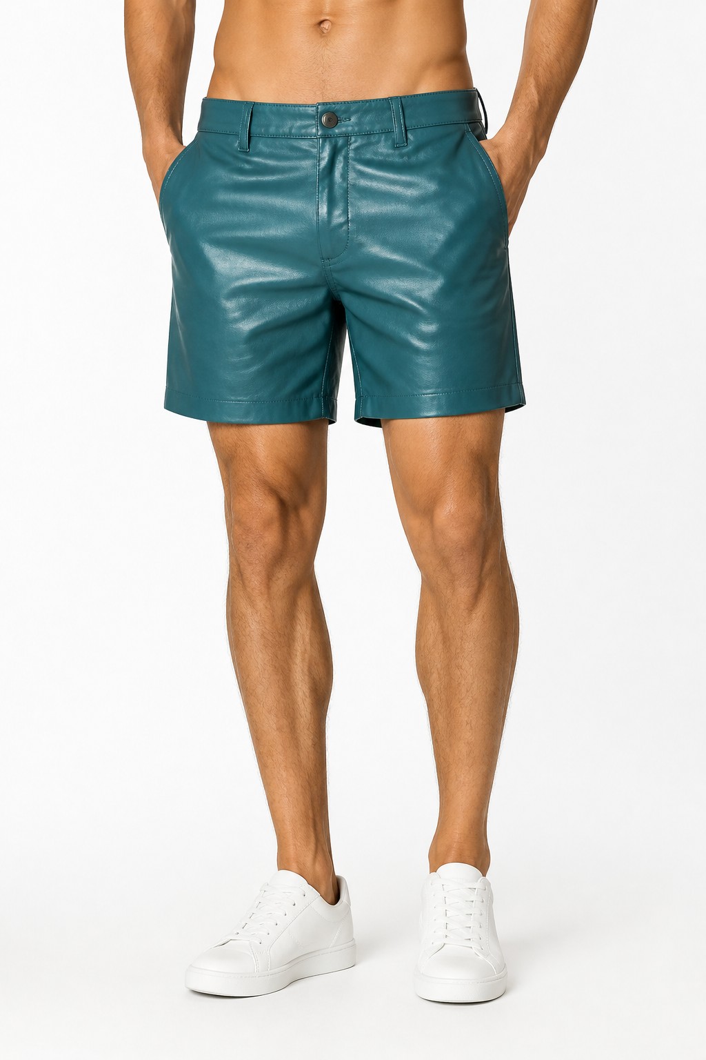 Men Teal Fashion Shorts 03