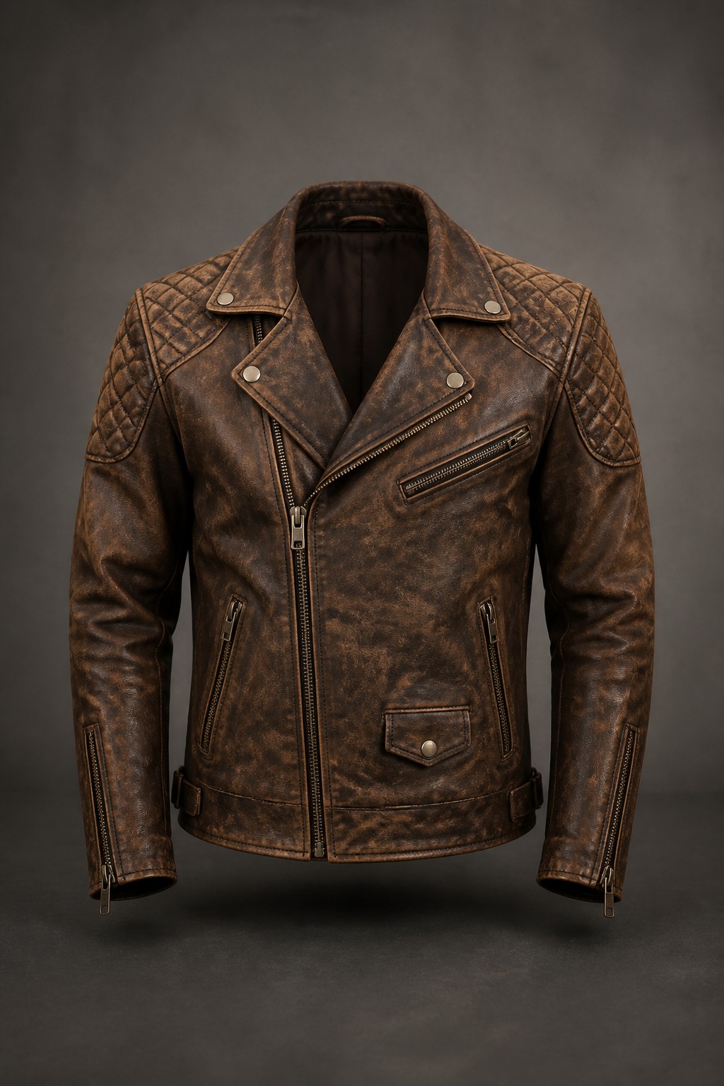 Biker Quilted