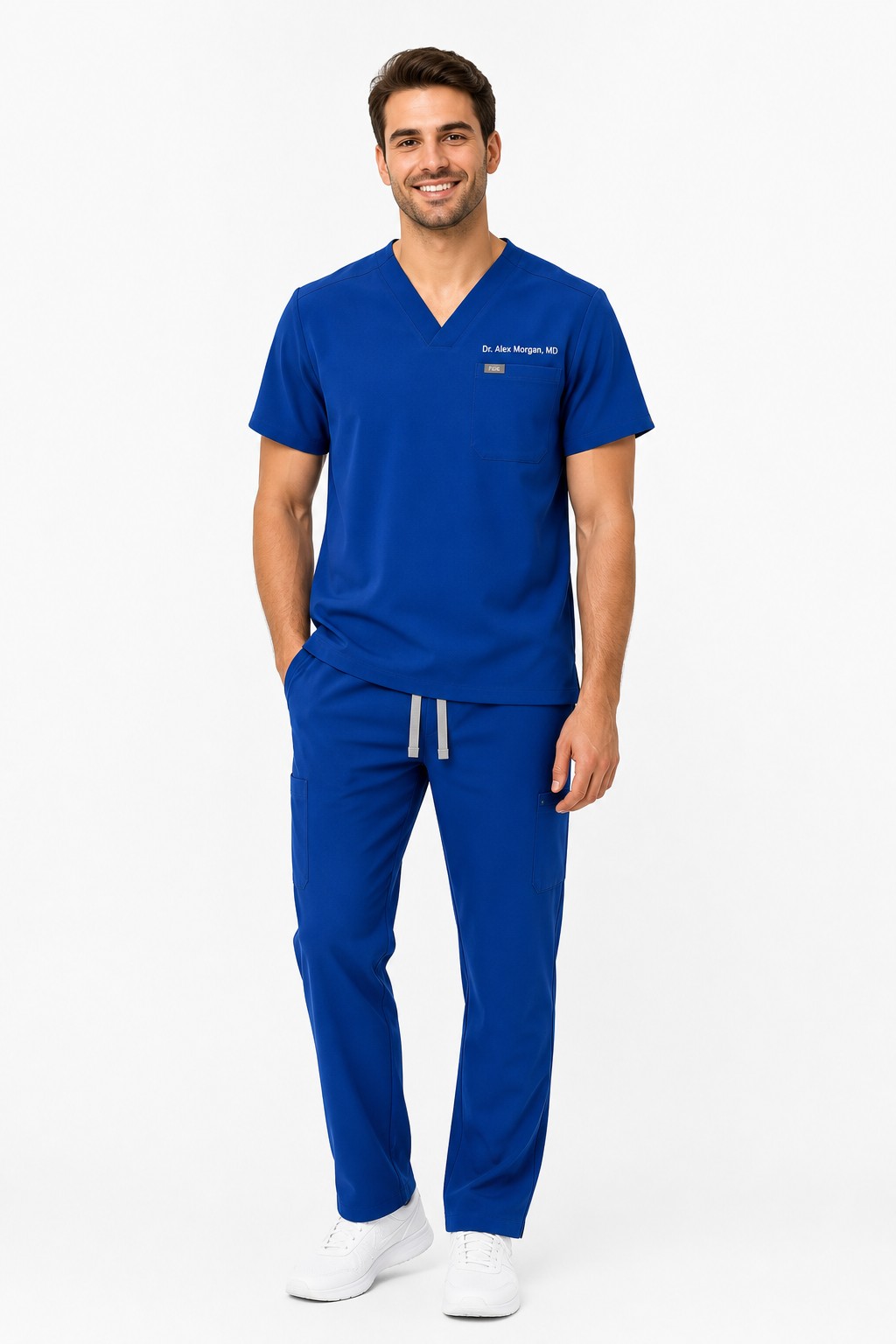 Custom Embroidered Medical Uniform 03