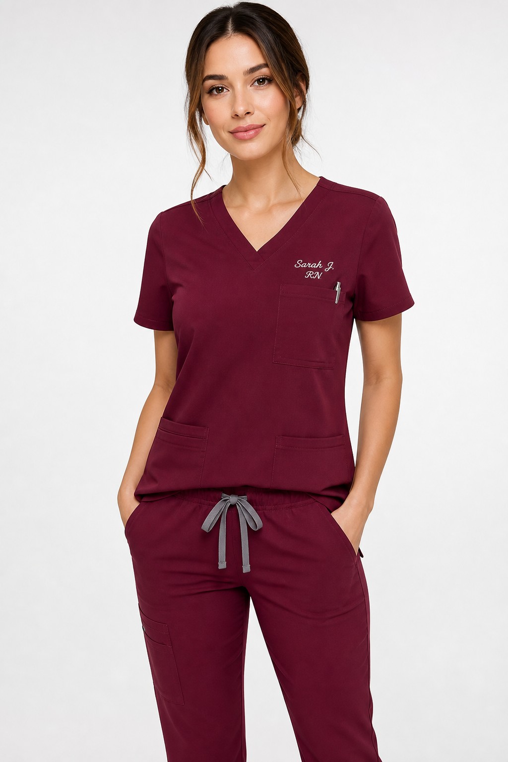 Custom Embroidered Medical Uniform 04