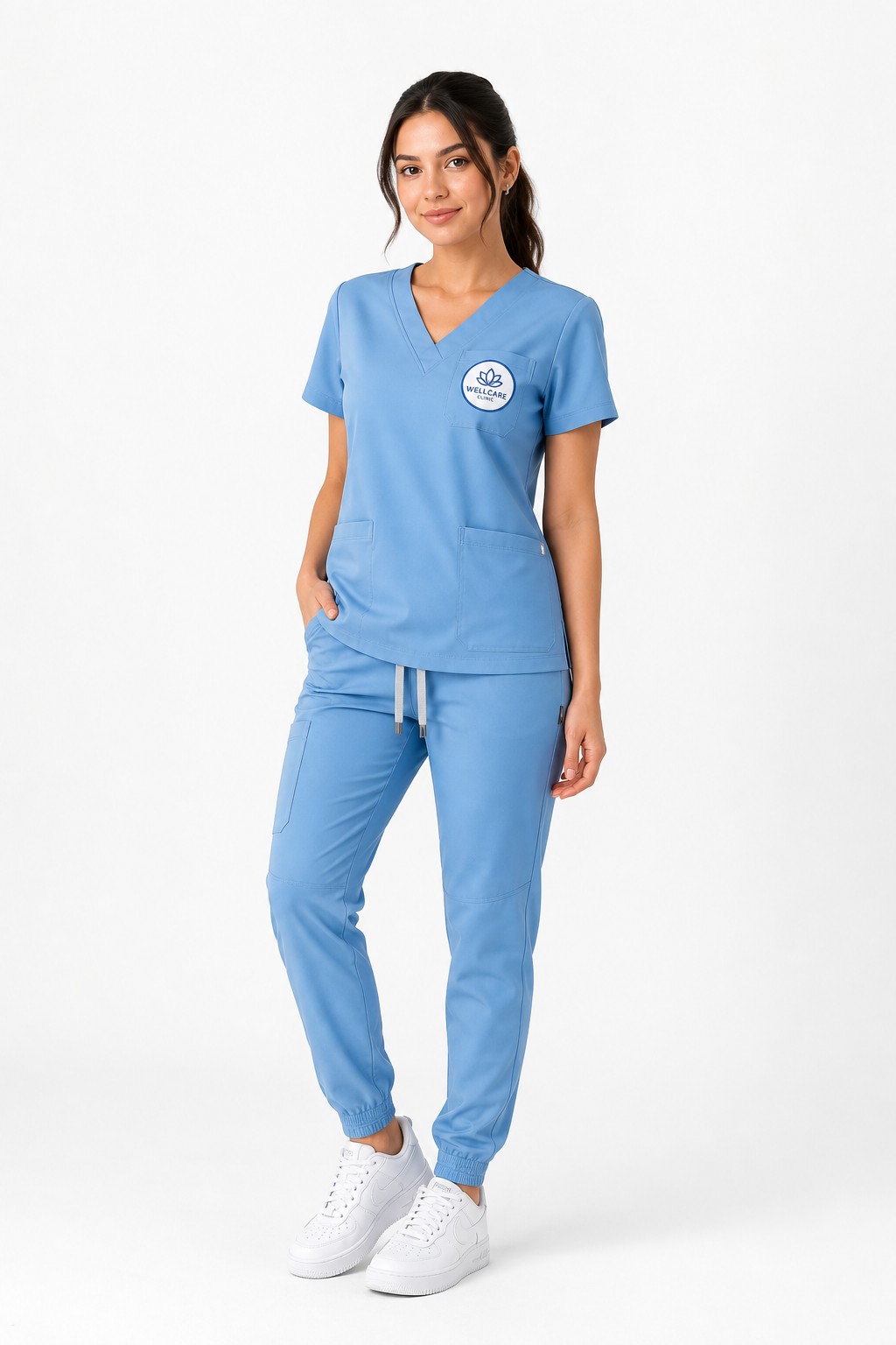 Custom Embroidered Medical Uniform 05