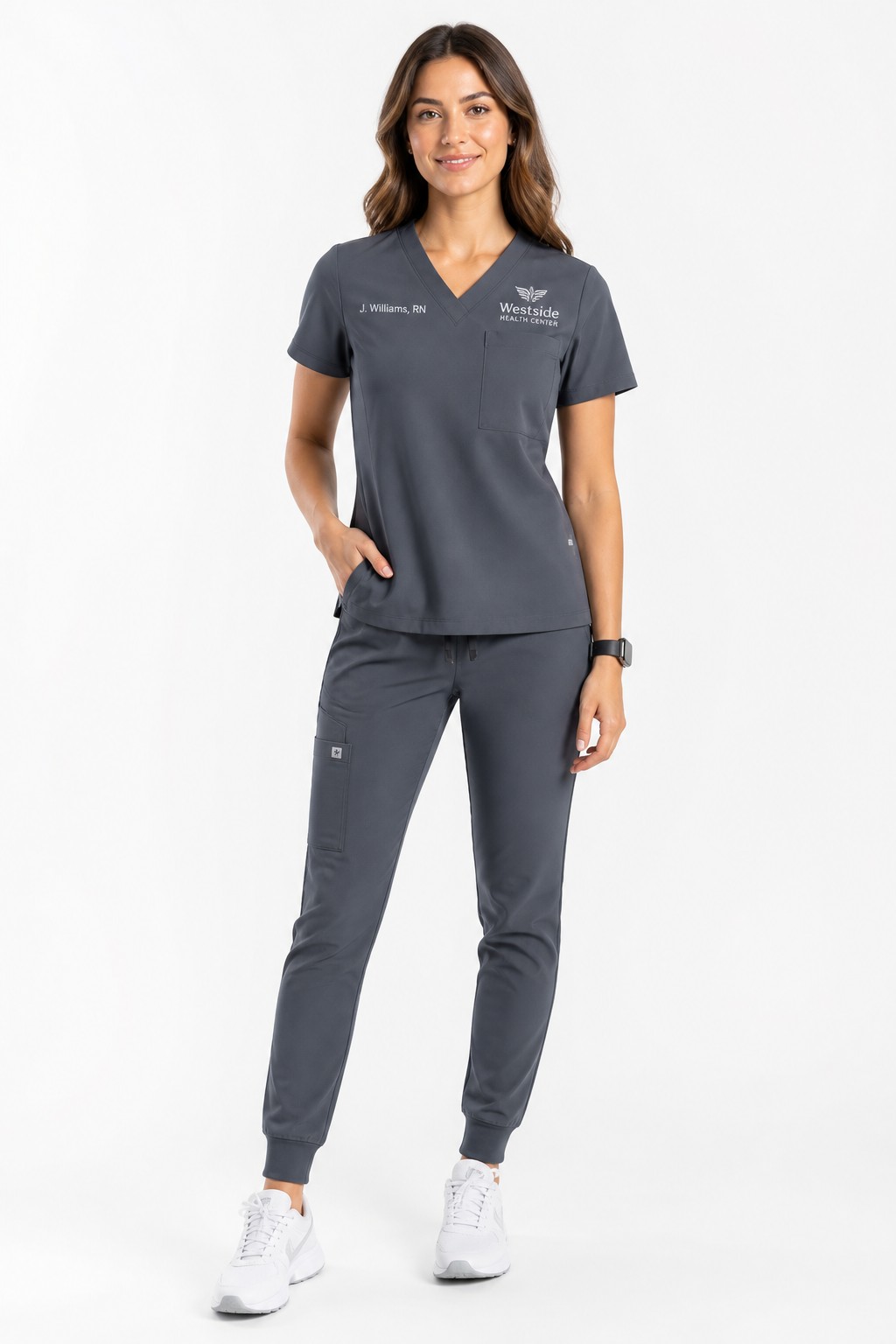 Custom Embroidered Medical Uniform 06