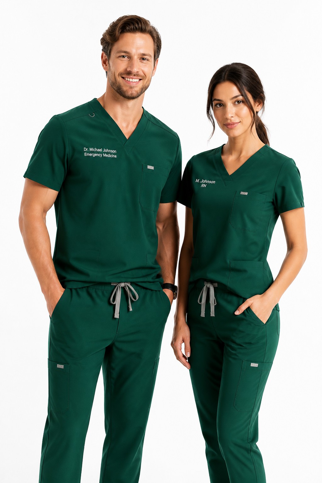 Custom Embroidered Medical Uniform 07