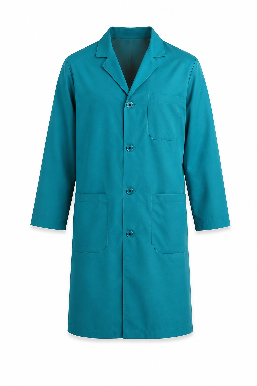 Unisex Medical Lab Coat Teal