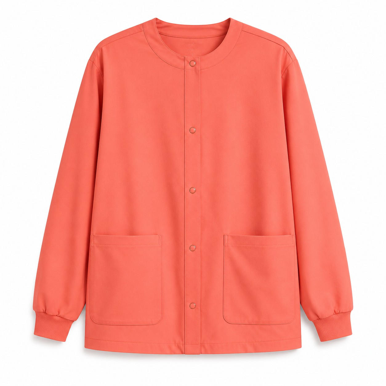 Unisex Medical Warm Up Jacket Coral