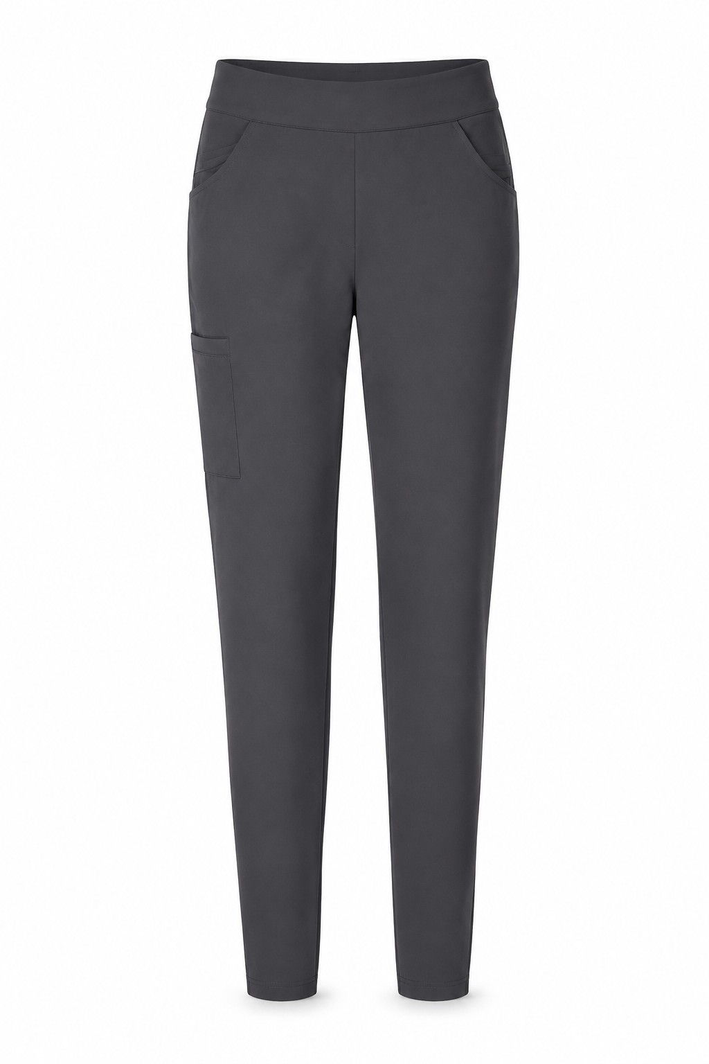 Womens Tapered Scrub Pants Charcoal