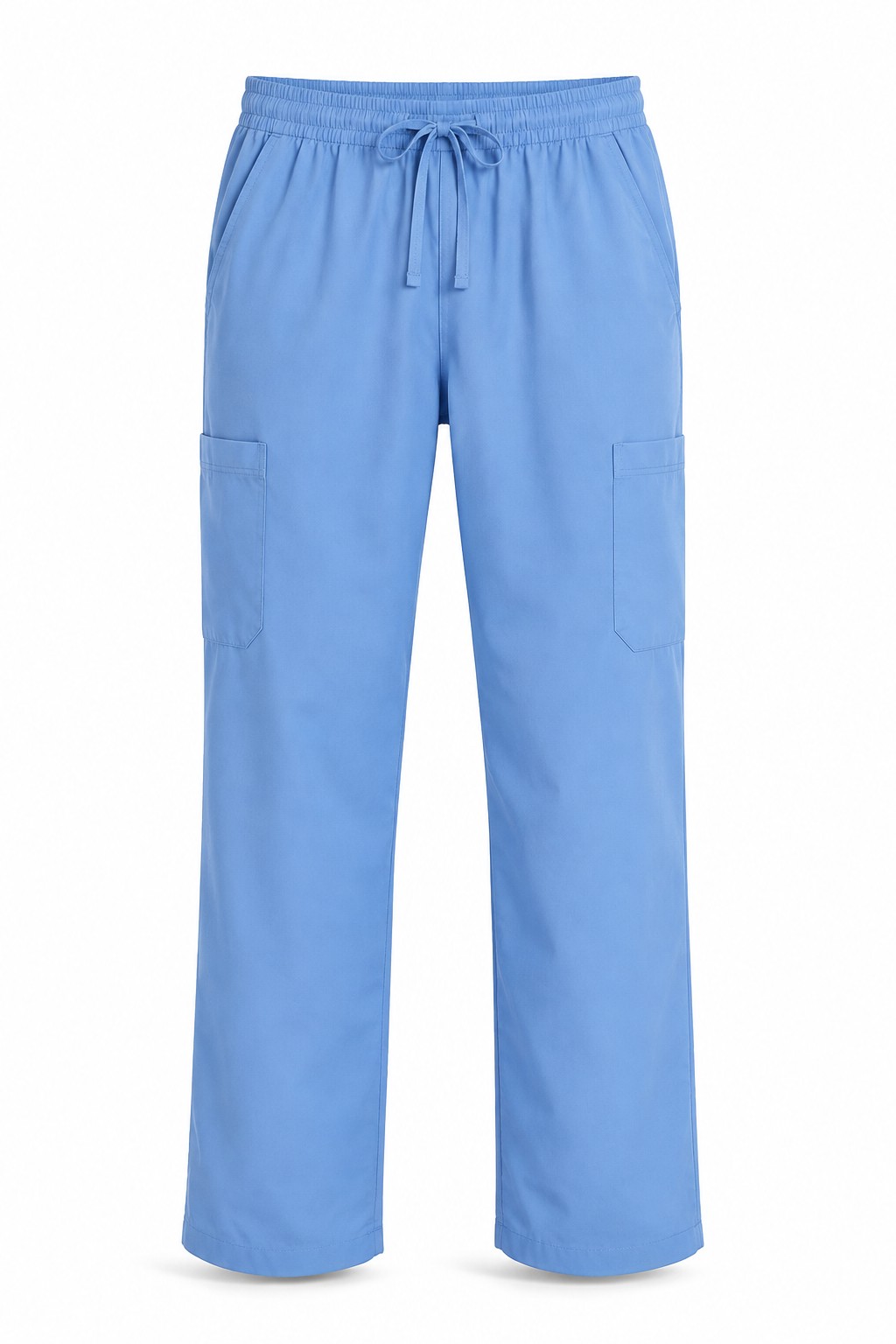 Mens Relaxed Fit Scrub Pants Sky Blue