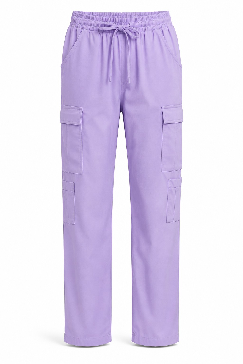 Multi Pocket Scrub Pants Lavender