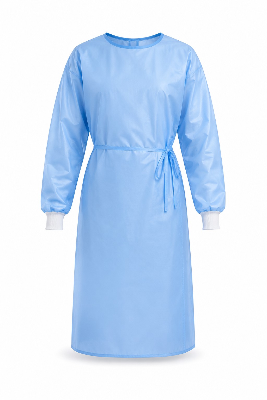 Fluid Resistant Surgical Gown Light Blue