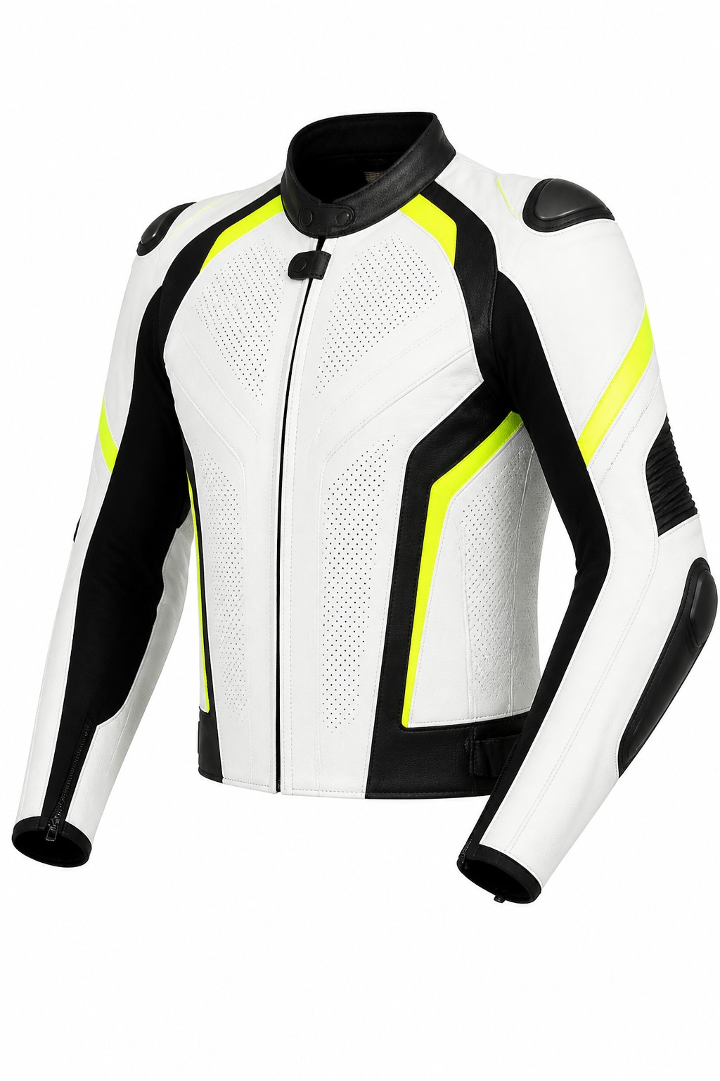 Men White Neon Air Jacket 03
