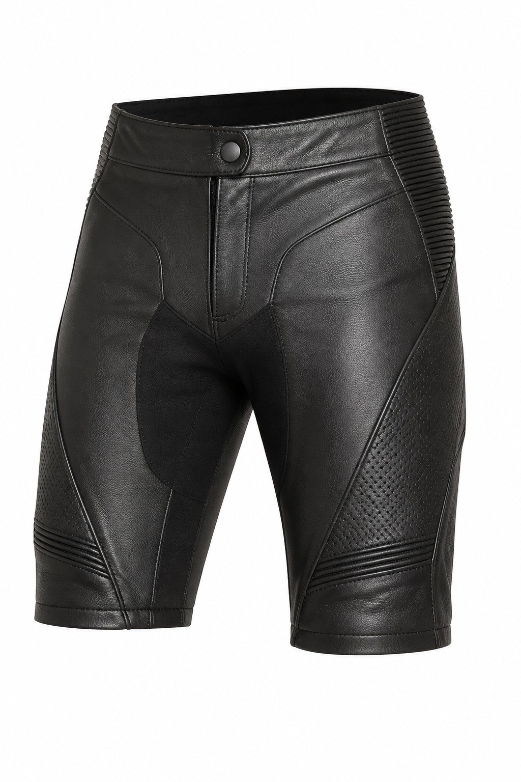 Men Black Race Shorts 01