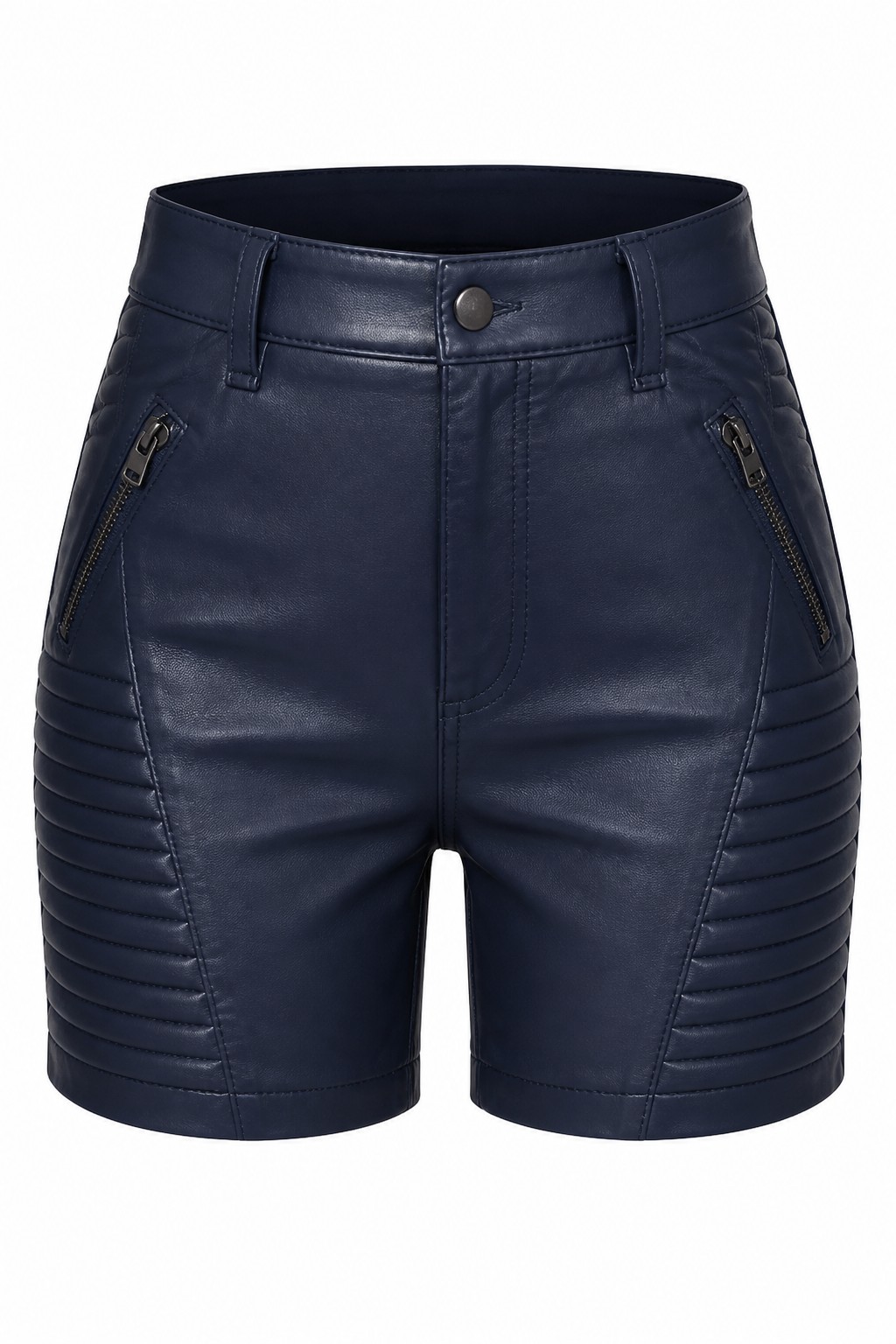 Women Navy Race Shorts 04