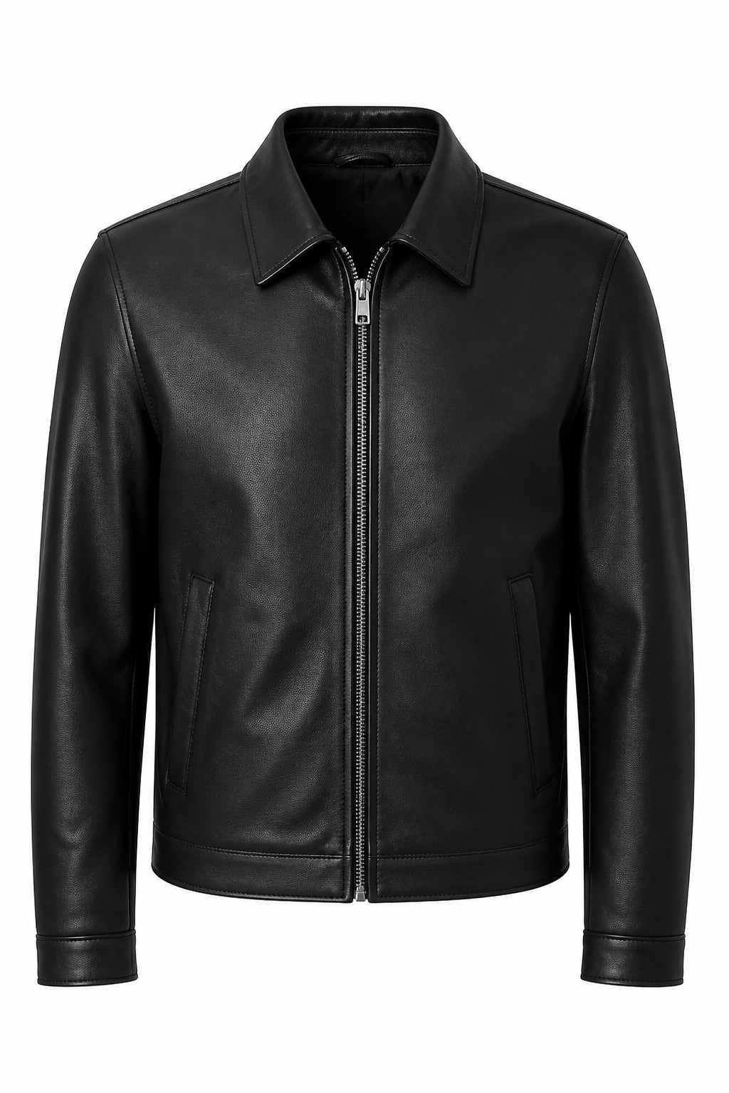 Men Black Shirt Style Jacket 01