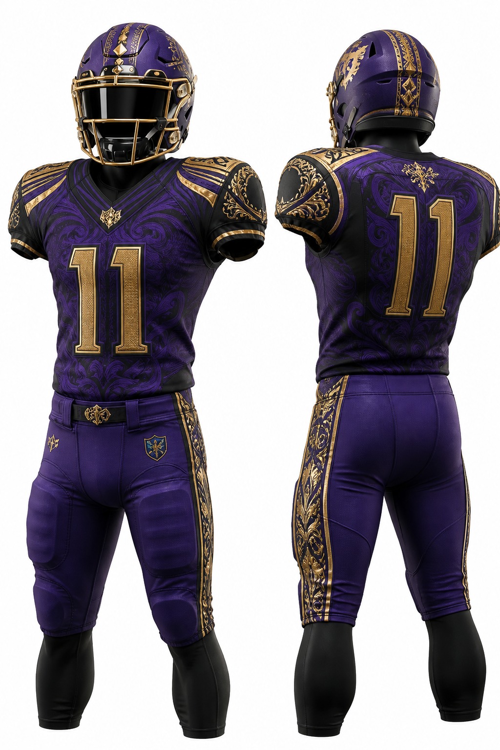 American Football Uniforms #11 — Design 03 Sublimation Kit