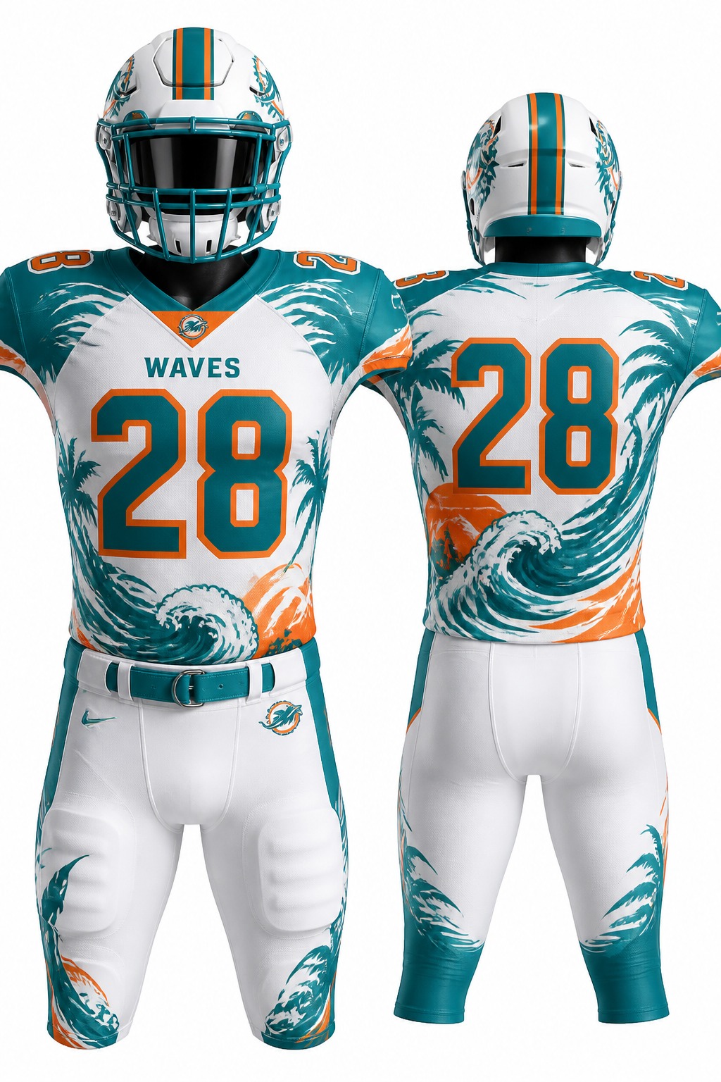 American Football Uniforms #28 — Design 06 Sublimation Kit