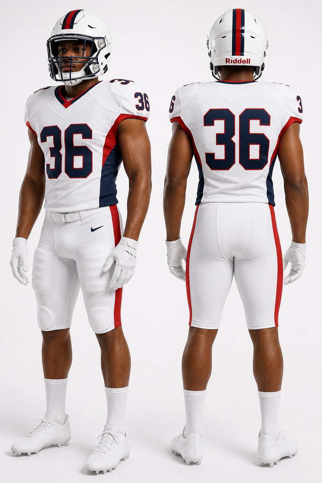 American Football Uniforms #36 — Design 07 Sublimation Kit
