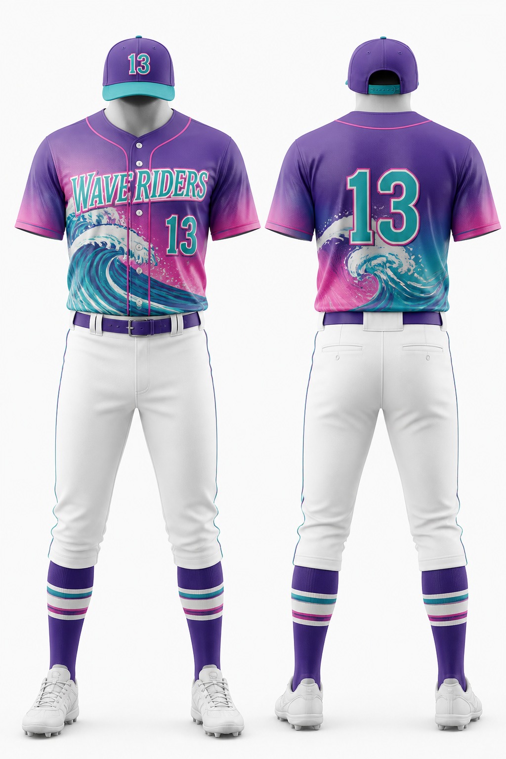 Baseball Uniforms #13 — Design 03 Sublimation Kit