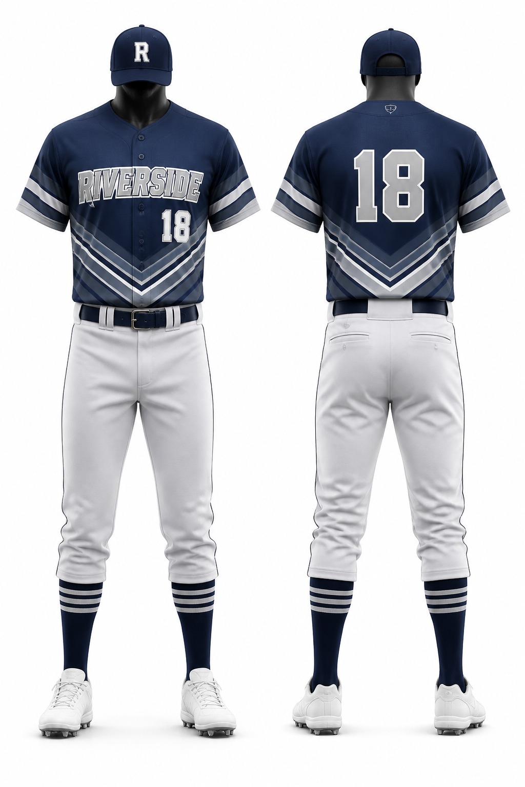 Baseball Uniforms #18 — Design 05 Sublimation Kit
