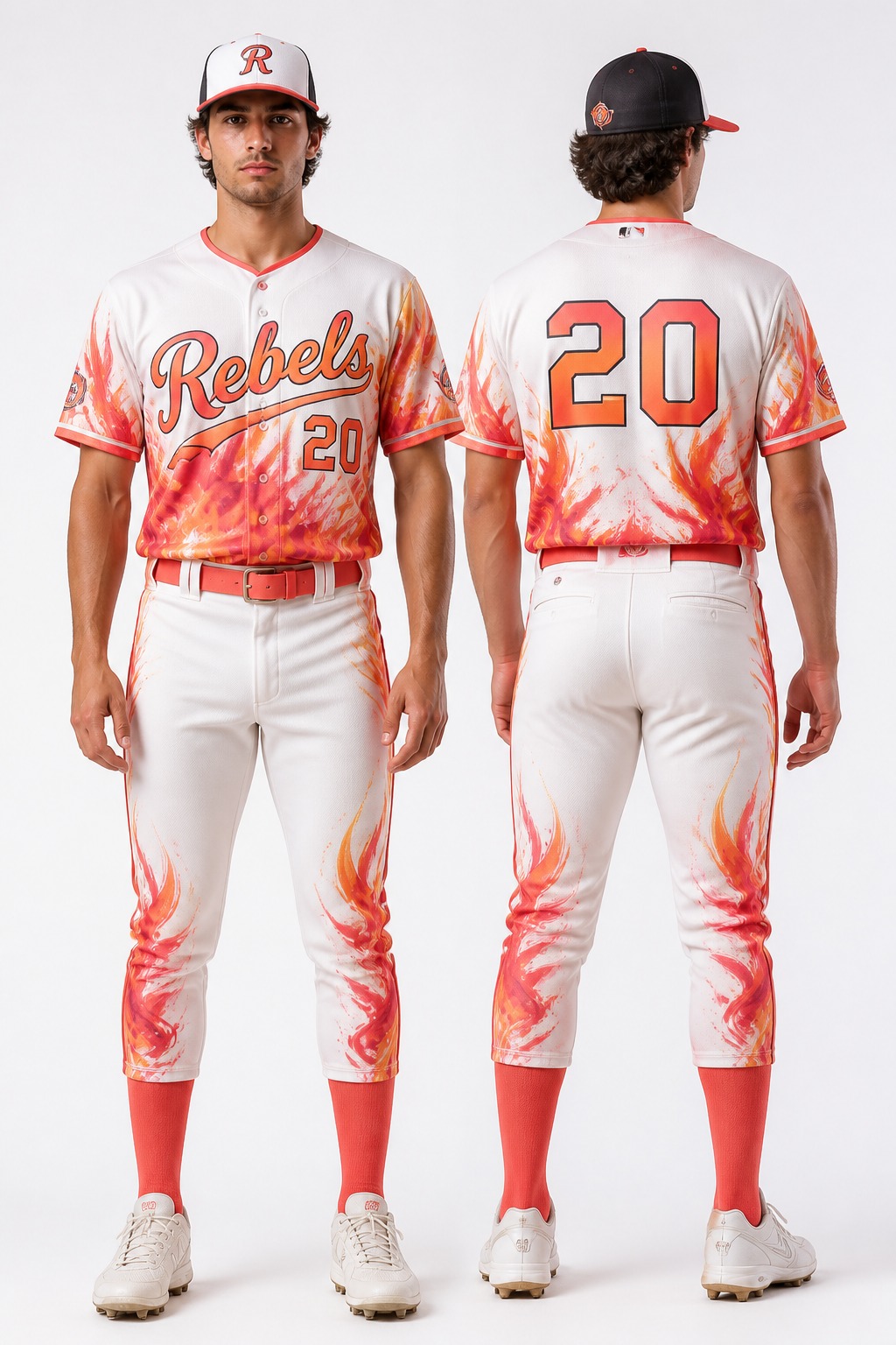 Baseball Uniforms #20 — Design 06 Sublimation Kit