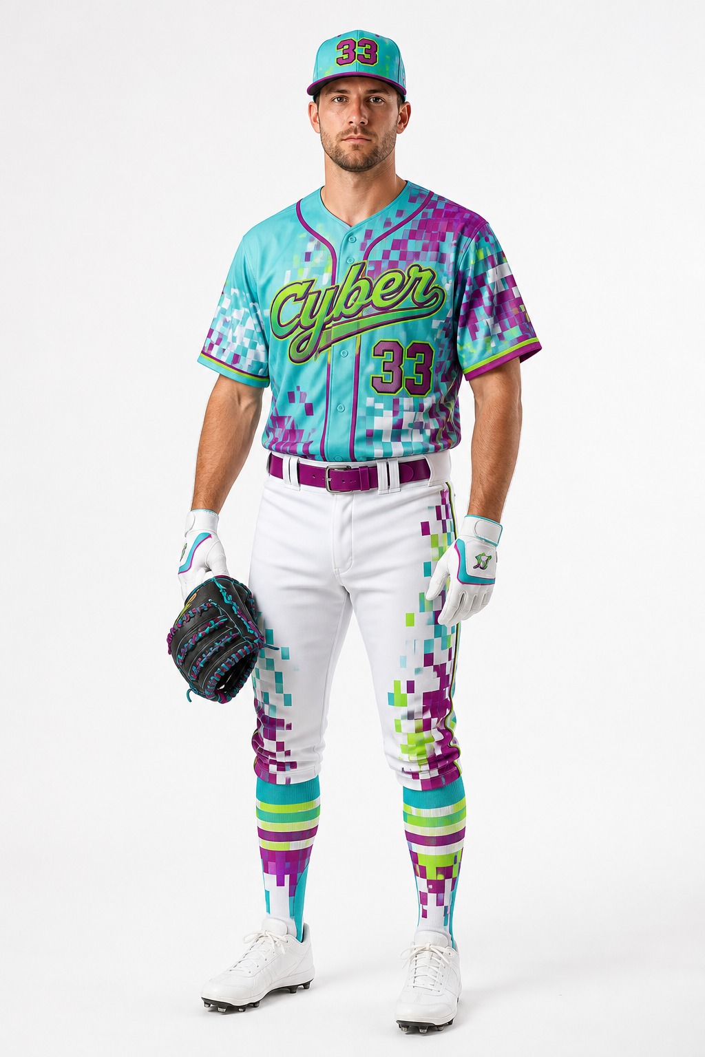 Baseball Uniforms #33 — Design 09 Sublimation Kit