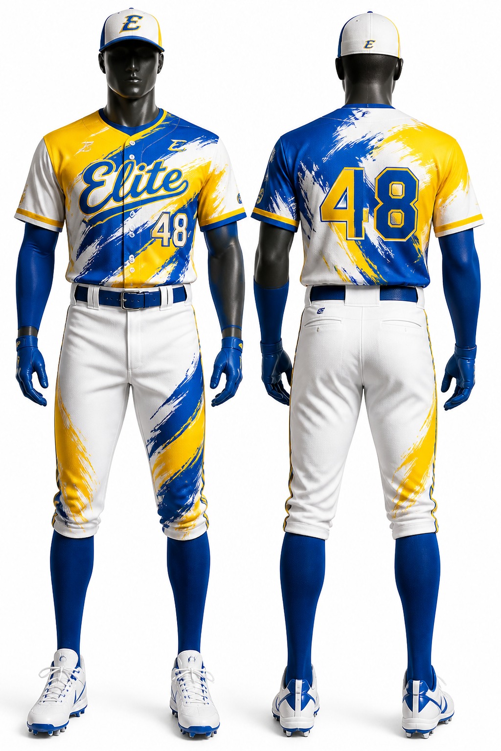 Baseball Uniforms #48 — Design 11 Sublimation Kit