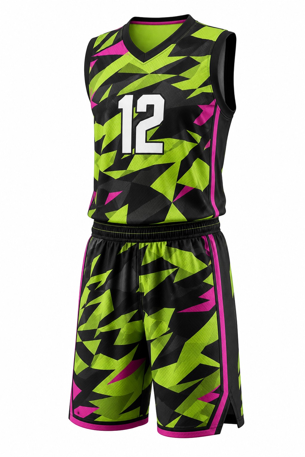 Basketball Uniforms #12 — Design 03 Sublimation Kit