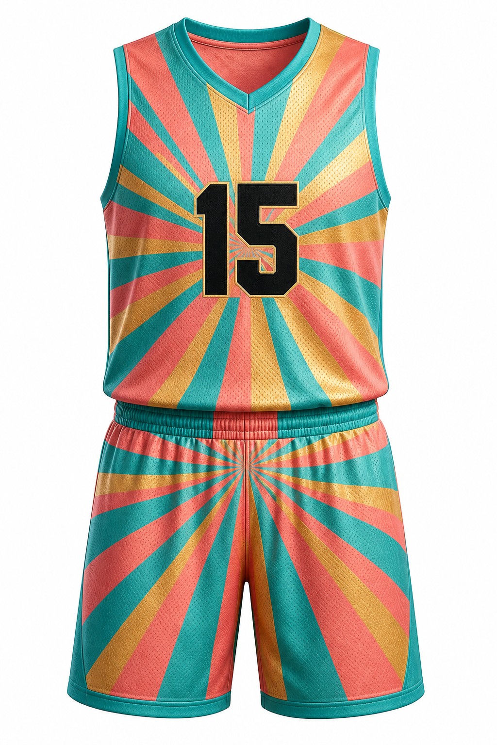 Basketball Uniforms #15 — Design 04 Sublimation Kit
