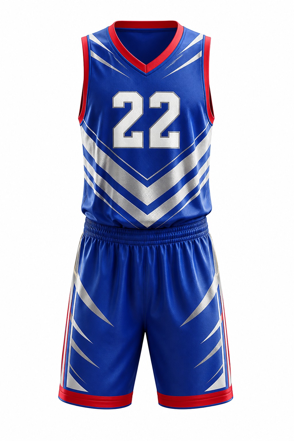 Basketball Uniforms #22 — Design 05 Sublimation Kit