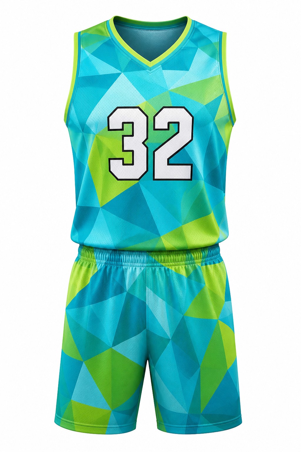 Basketball Uniforms #32 — Design 08 Sublimation Kit