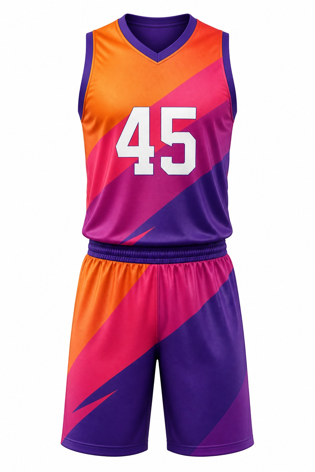 Basketball Uniforms #45 — Design 11 Sublimation Kit