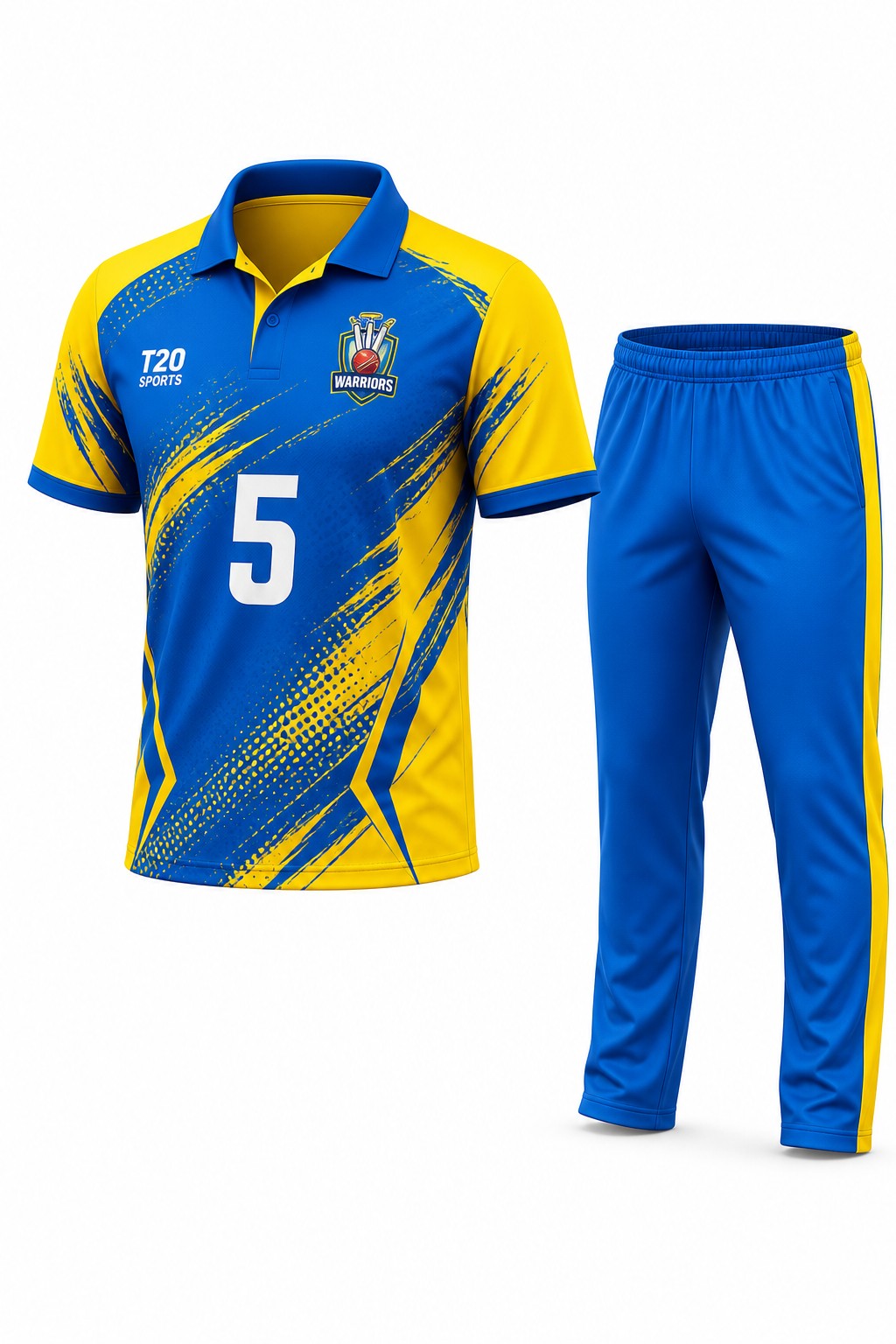 Cricket Uniforms #5 — Design 01 Sublimation Kit