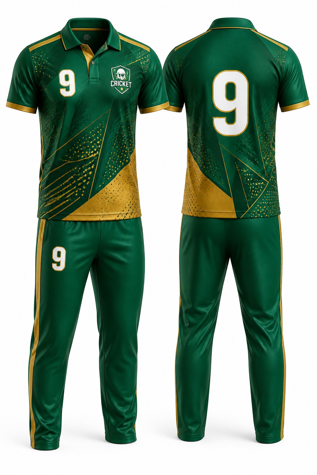 Cricket Uniforms #9 — Design 02 Sublimation Kit