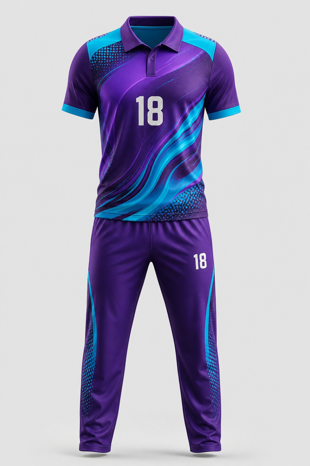 Cricket Uniforms #18 — Design 04 Sublimation Kit