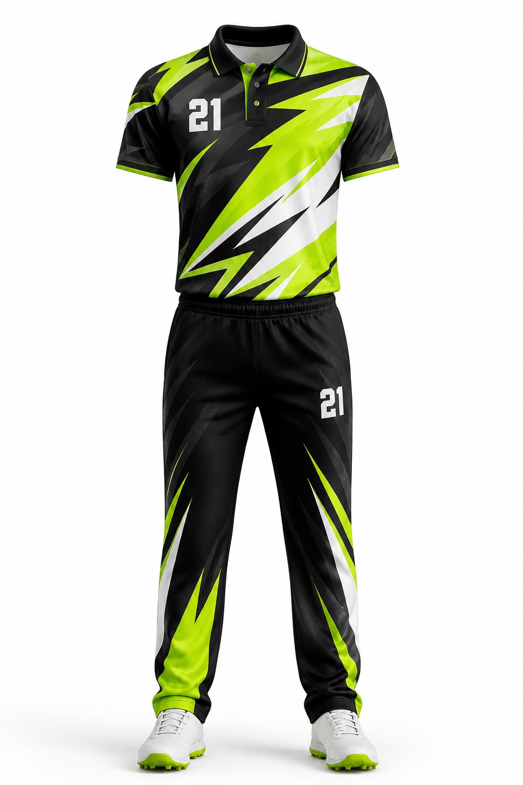 Cricket Uniforms #21 — Design 05 Sublimation Kit