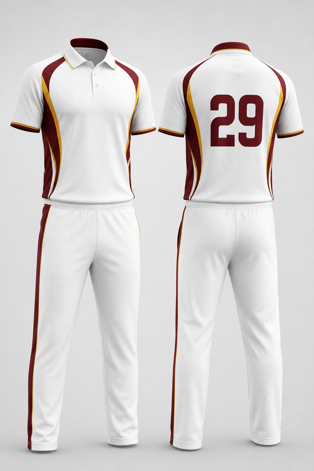 Cricket Uniforms #29 — Design 07 Sublimation Kit