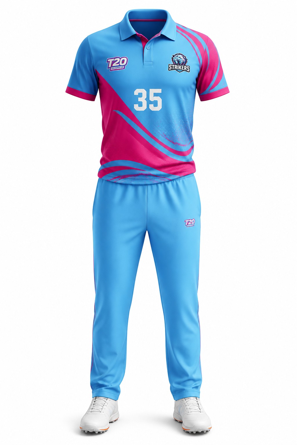 Cricket Uniforms #35 — Design 08 Sublimation Kit