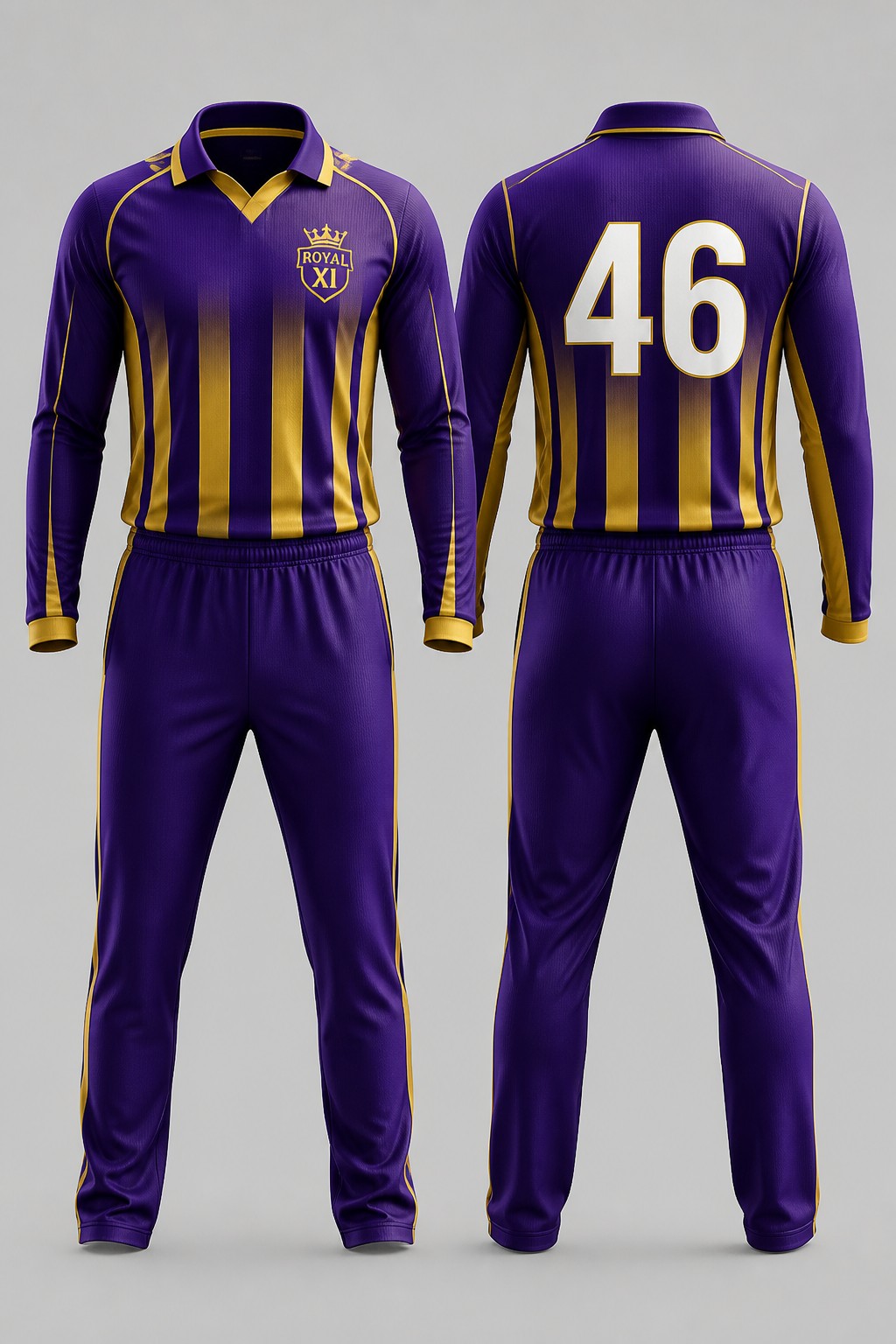 Cricket Uniforms #46 — Design 10 Sublimation Kit