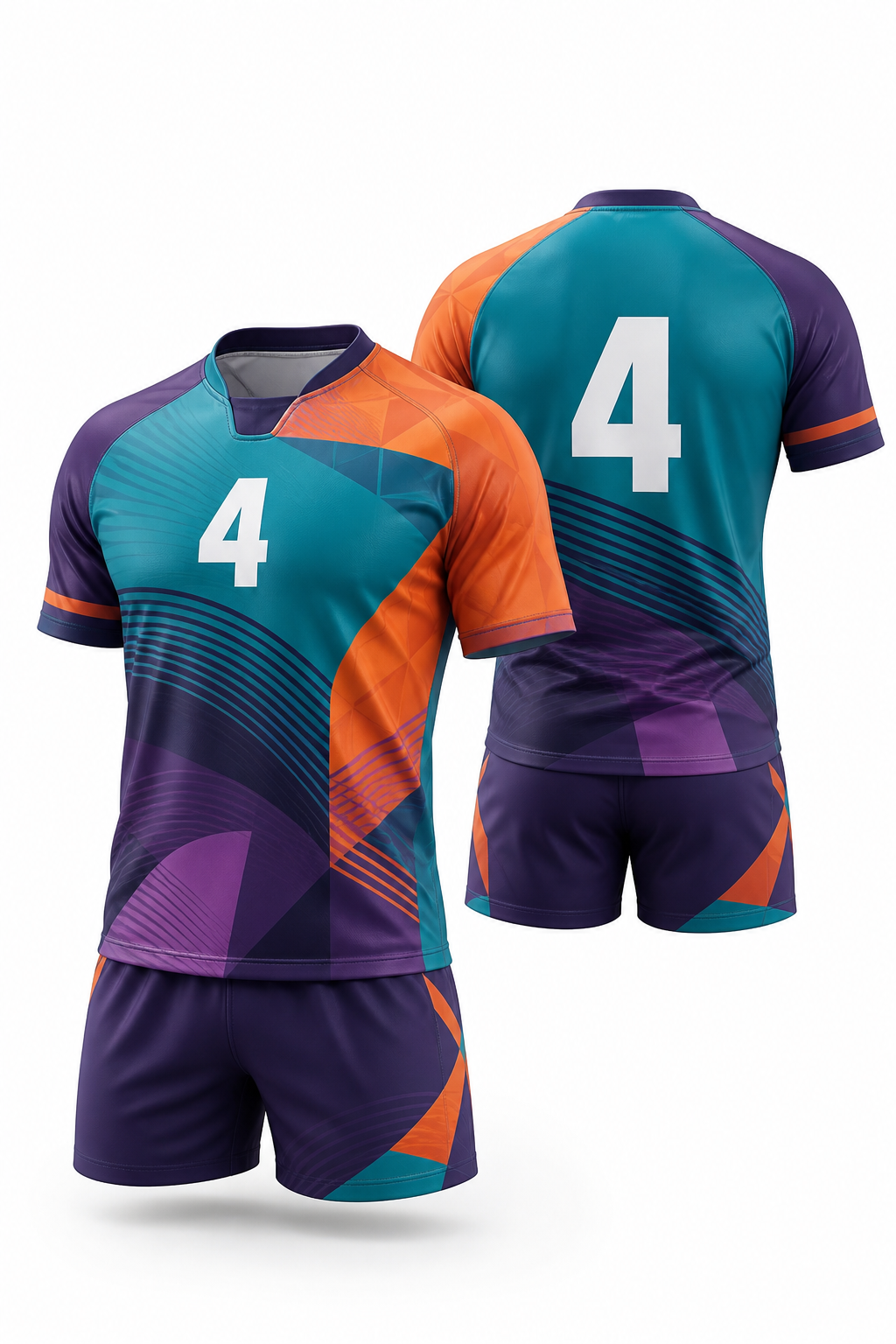 Rugby Kits #4 — Design 01 Sublimation Kit