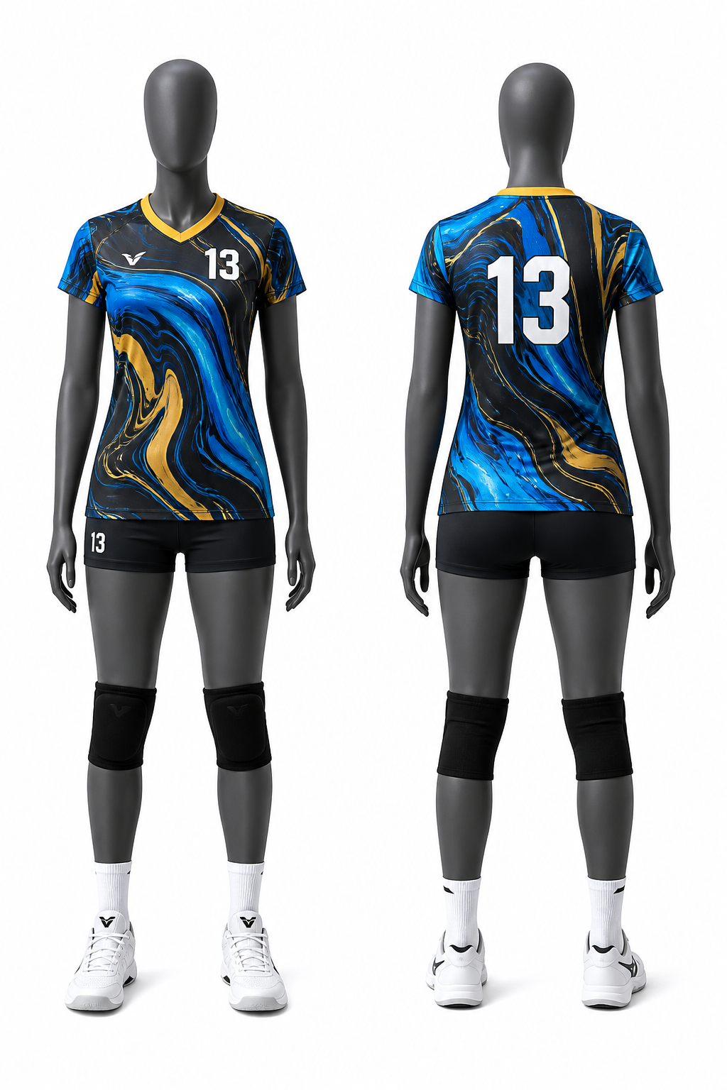 Volleyball Uniforms #13 — Design 07 Sublimation Kit