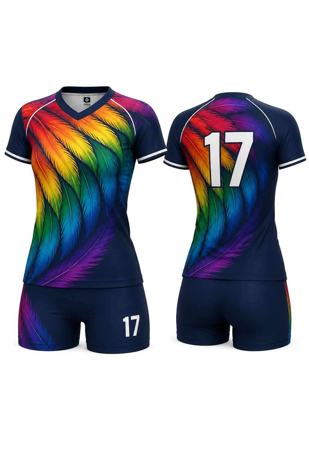 Volleyball Uniforms #17 — Design 09 Sublimation Kit
