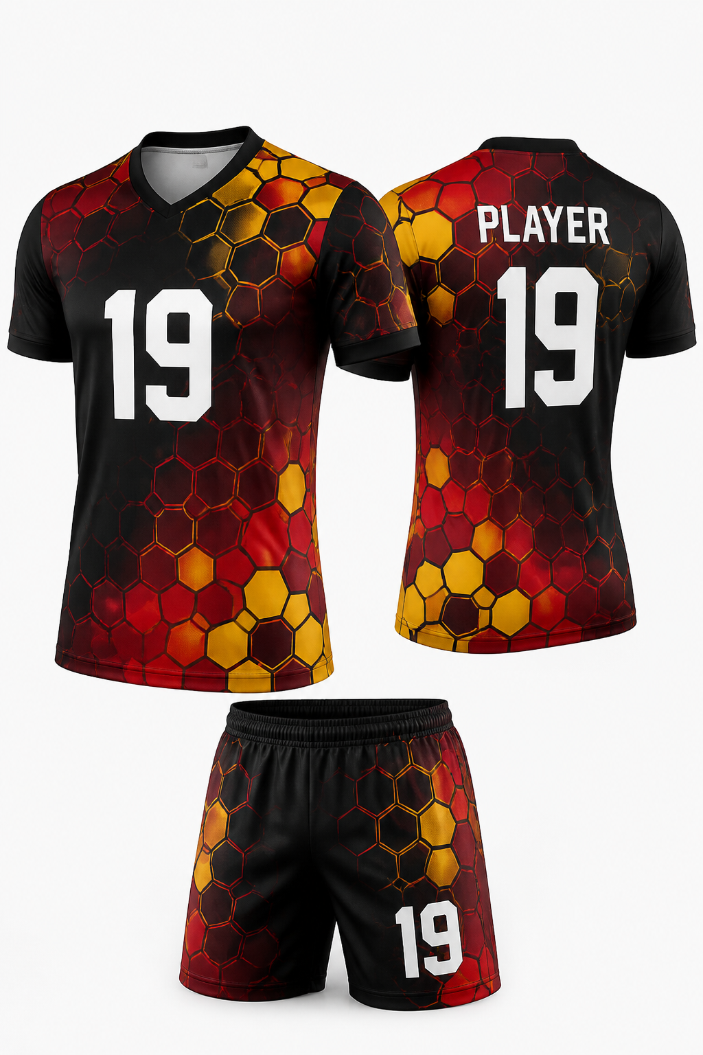 Volleyball Uniforms #19 — Design 10 Sublimation Kit