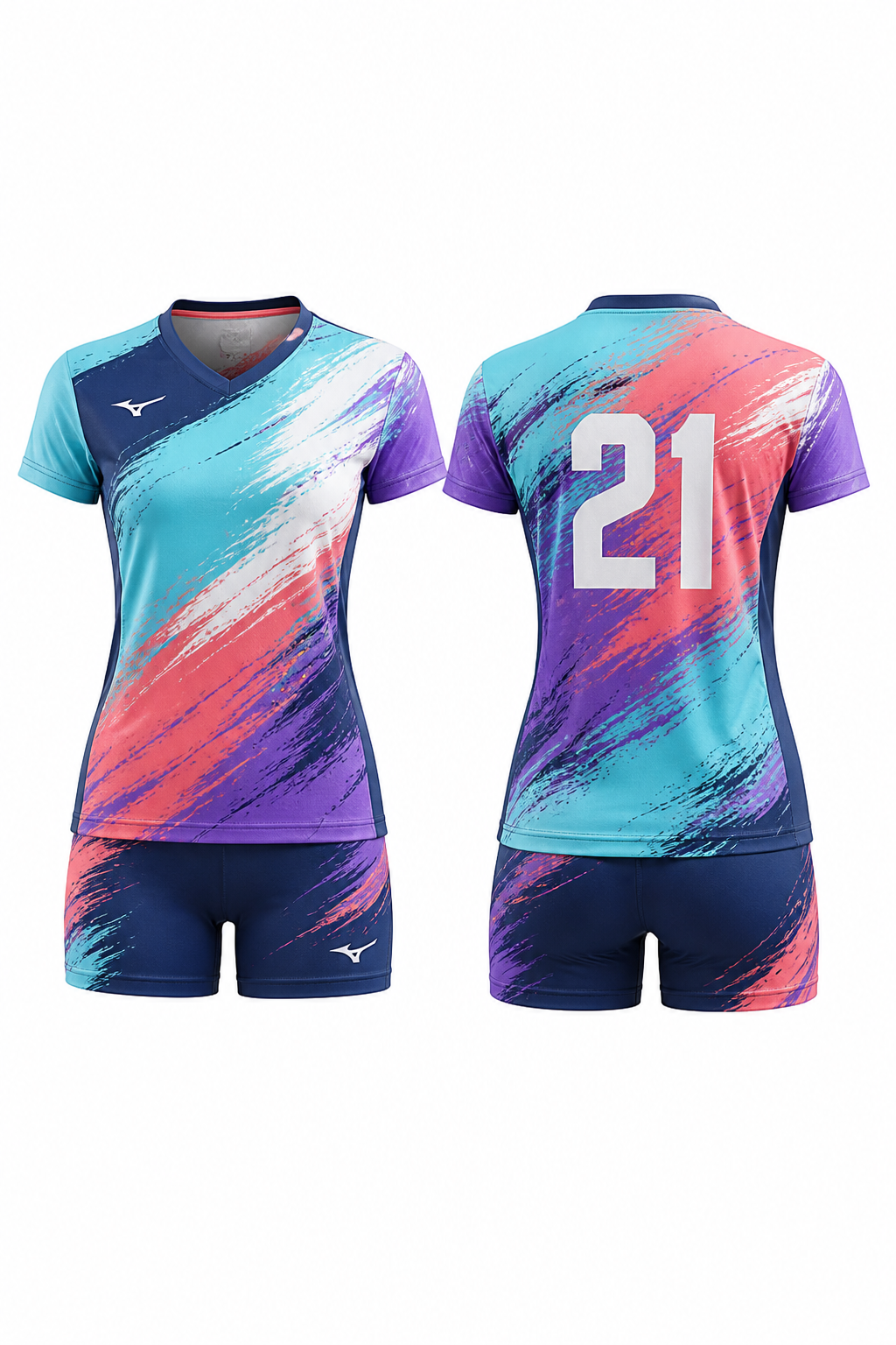 Volleyball Uniforms #21 — Design 11 Sublimation Kit