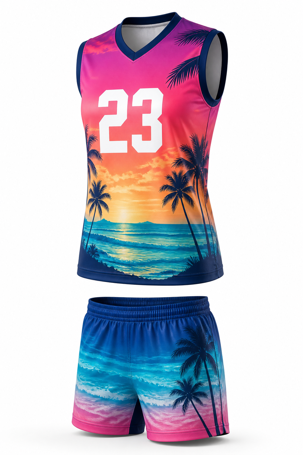 Volleyball Uniforms #23 — Design 12 Sublimation Kit