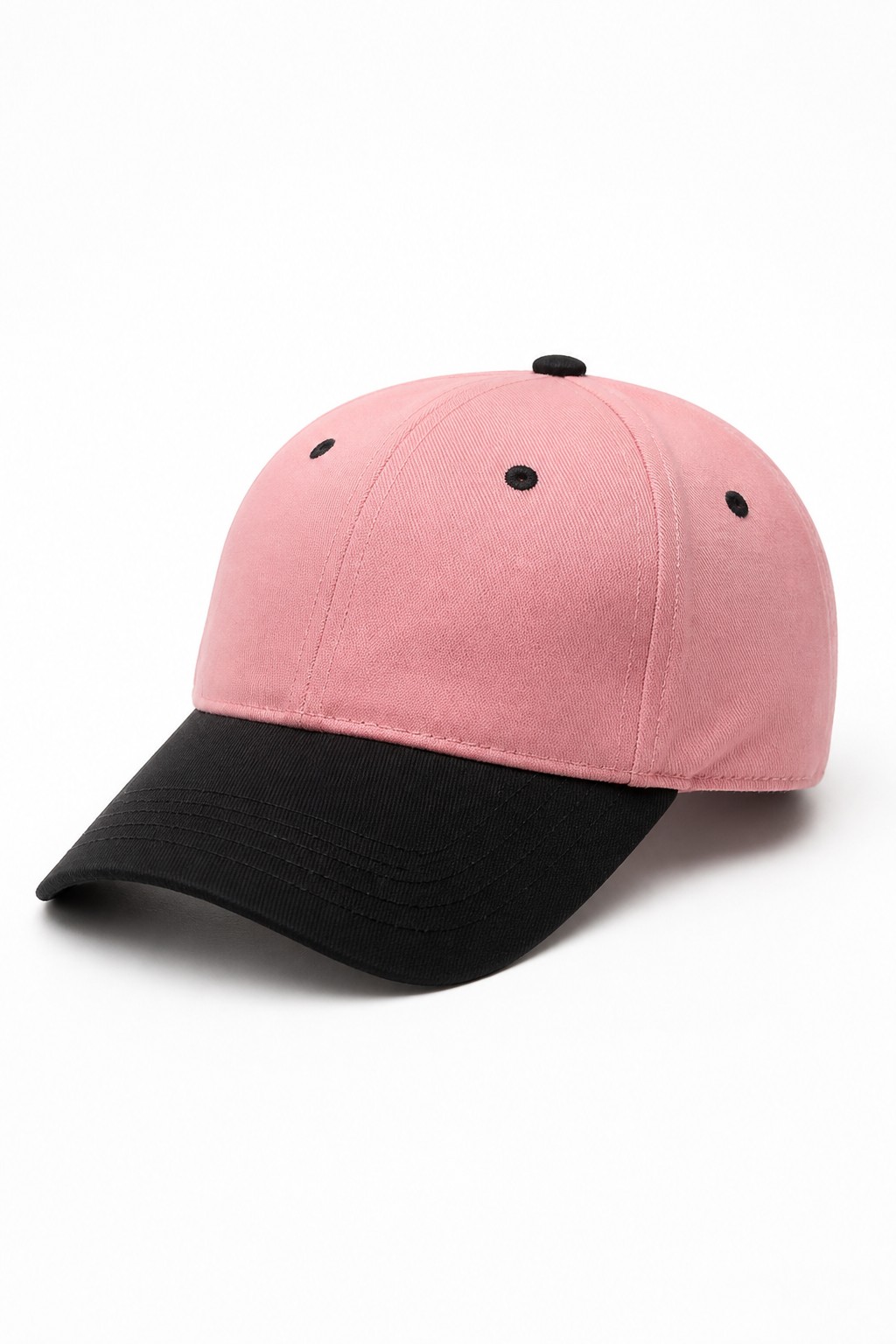 Pink Black Cap