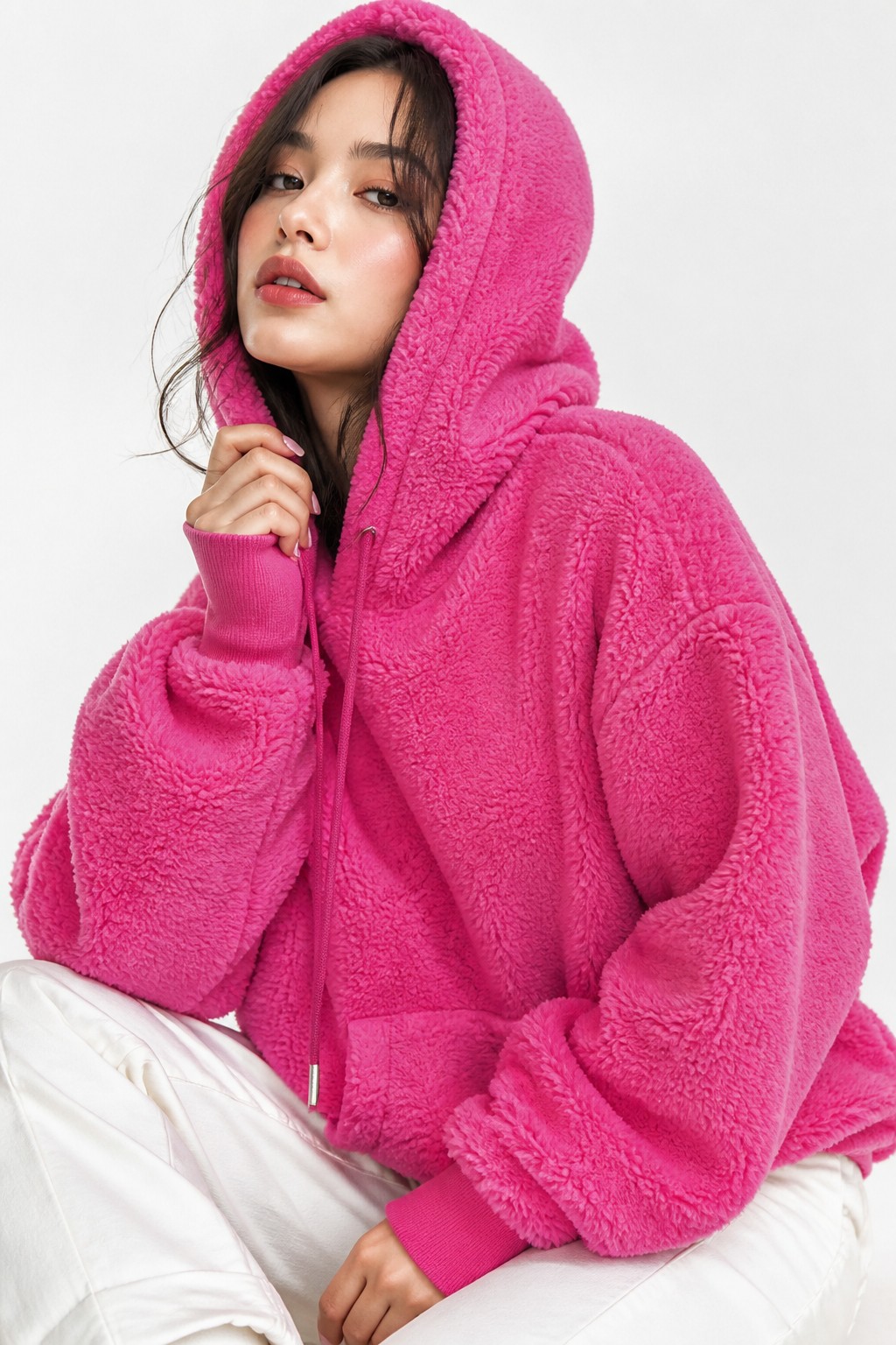 Magenta Cloud Hoodie