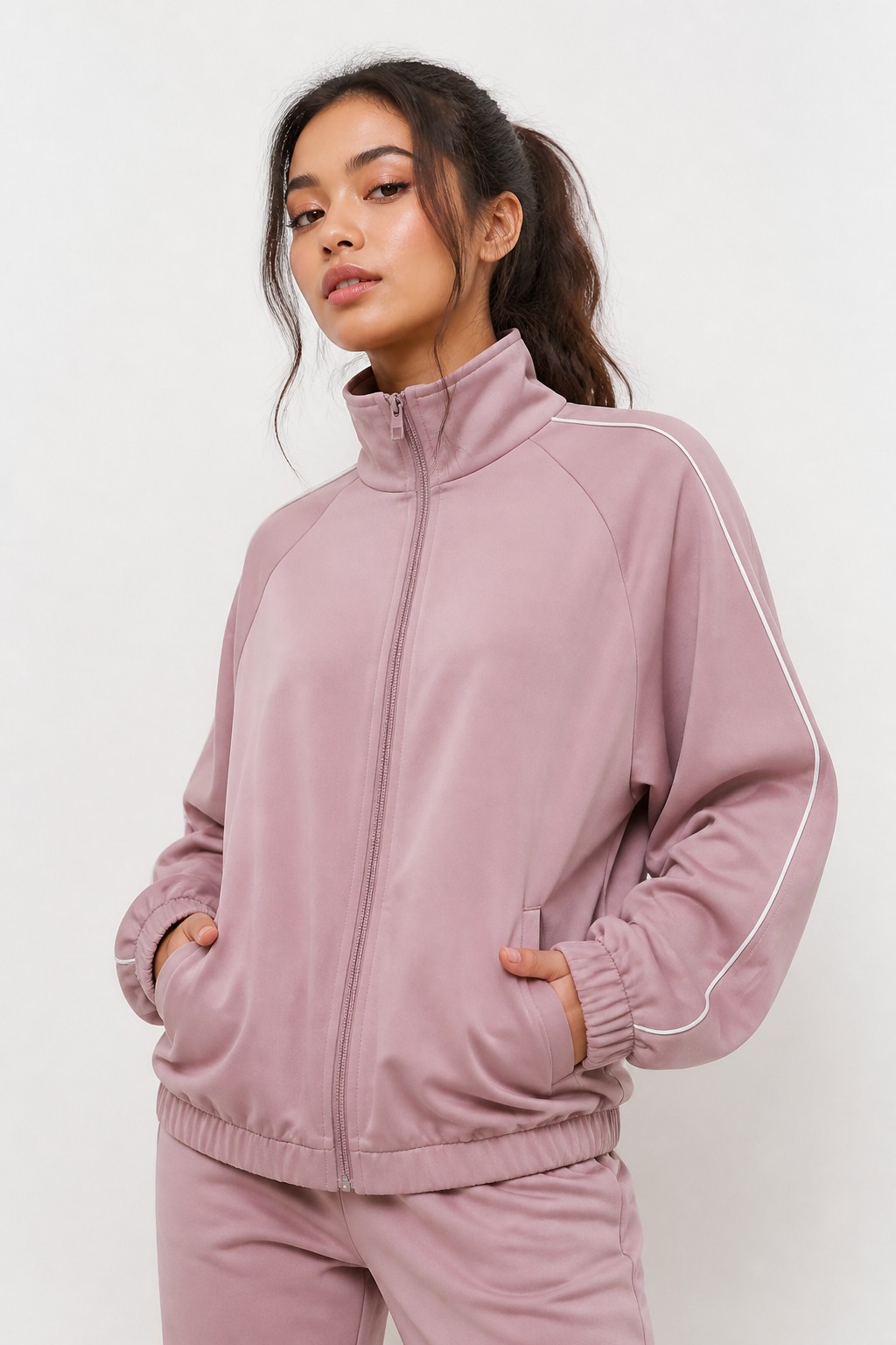 Mauve Track Jacket