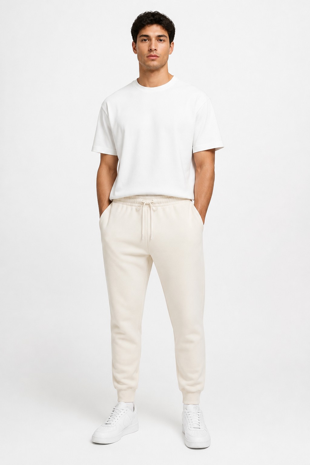 Soft Black Street Joggers