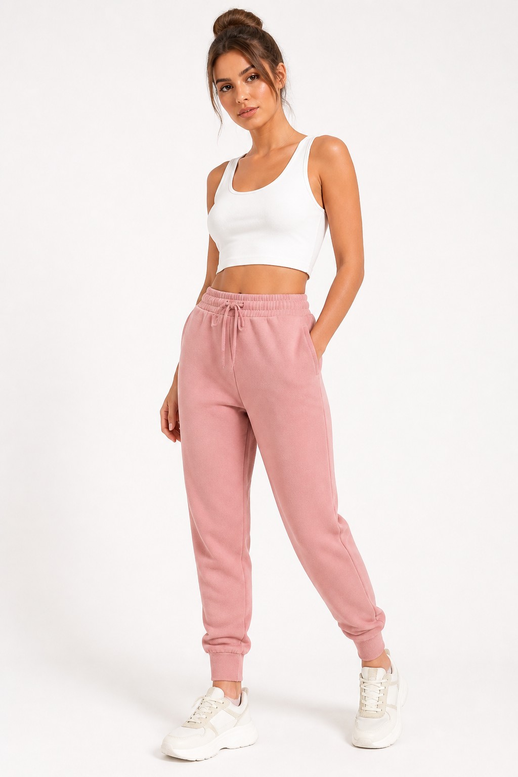Hot Pink Relaxed Joggers