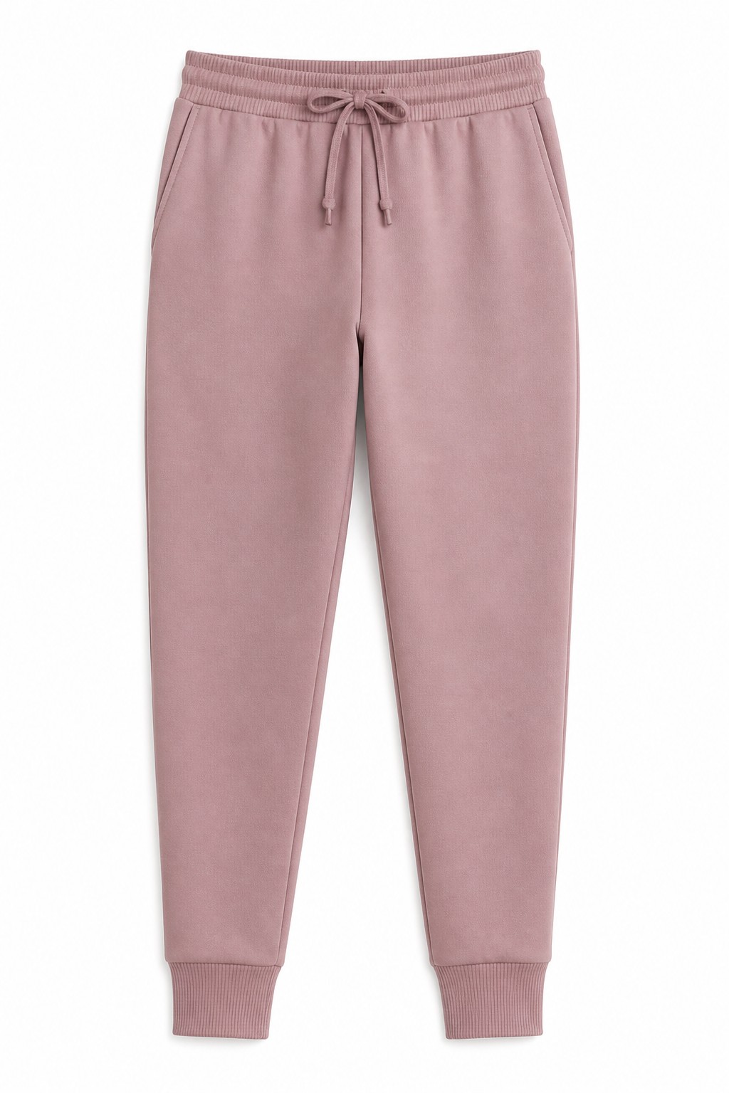 Mauve Fleece Joggers